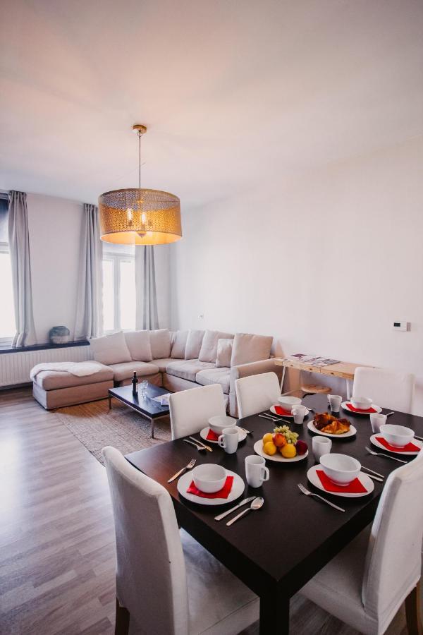 Beautiful Apartments In Porte De Namur Bryssel Exteriör bild